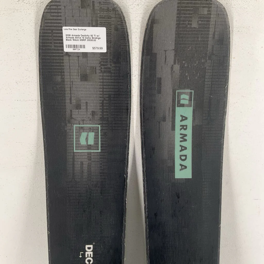 2026 Armada Declivity 92 Ti w/ Armada Strive 13 Demo Bindings - Image 11