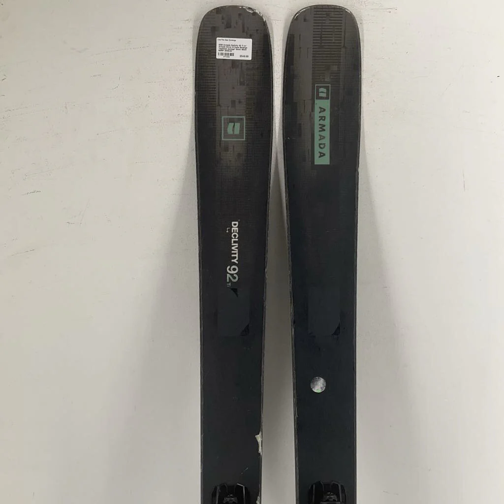2026 Armada Declivity 92 Ti w/ Armada Strive 13 Demo Bindings *topsheet damage* - Image 9