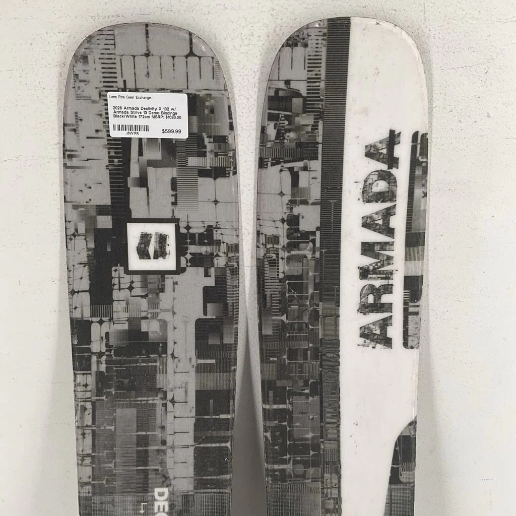 2026 Armada Declivity X 102 w/ Armada Strive 13 Demo Bindings - Image 19