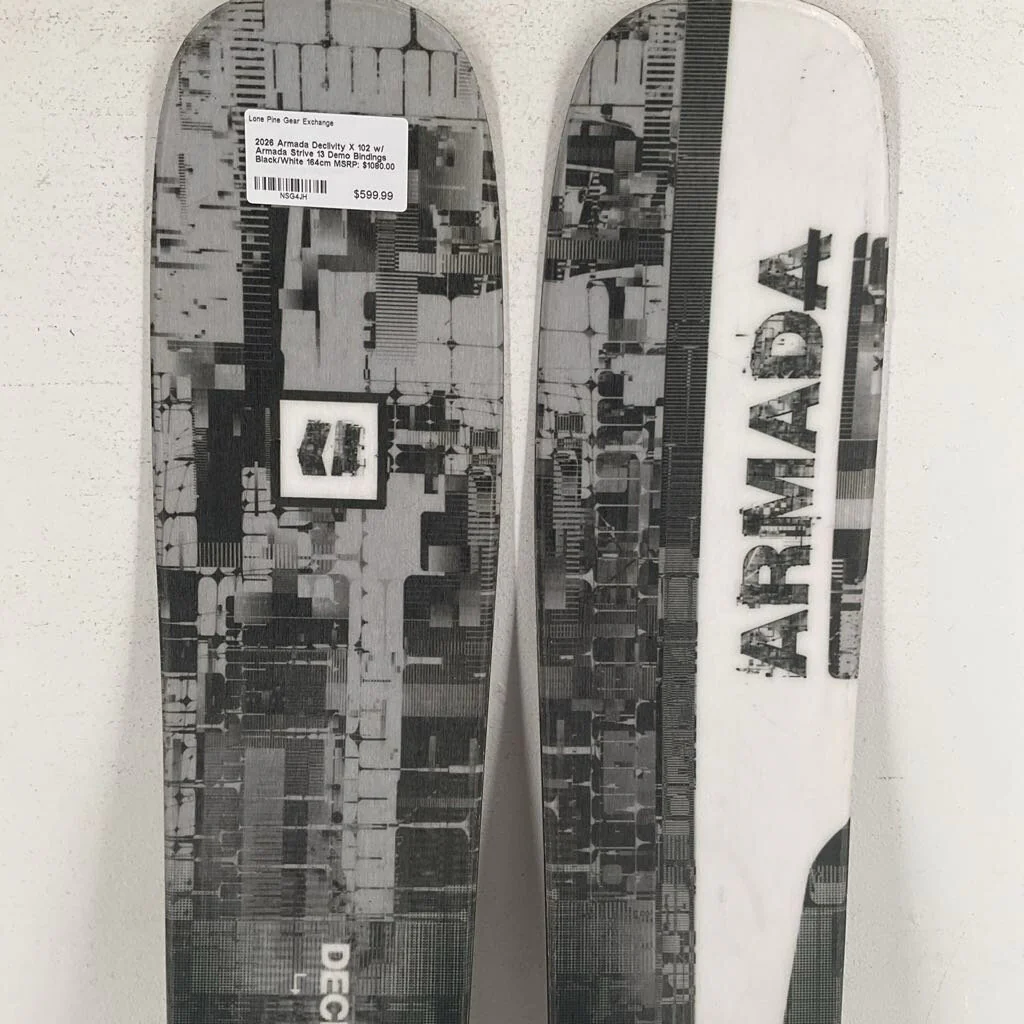 2026 Armada Declivity X 102 w/ Armada Strive 13 Demo Bindings - Image 3