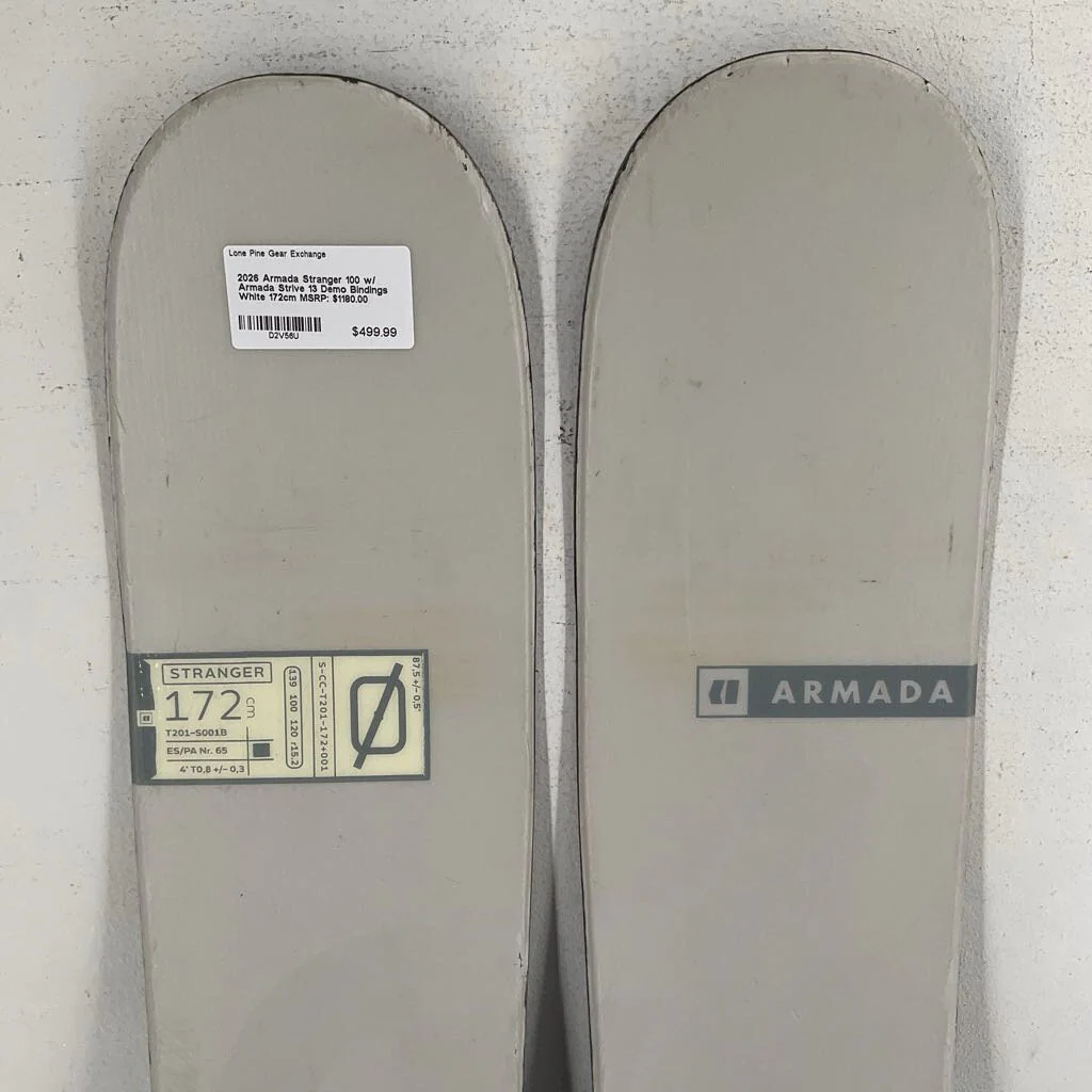 2026 Armada Stranger 100 w/ Armada Strive 13 Demo Bindings - Image 11