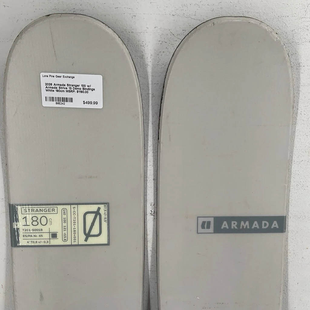 2026 Armada Stranger 100 w/ Armada Strive 13 Demo Bindings - Image 20