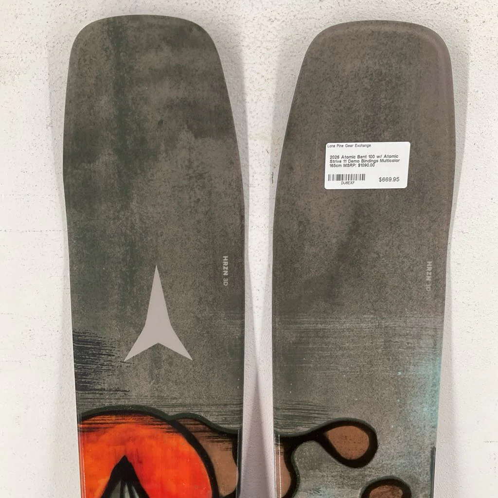 2026 Atomic Bent 100 w/ Atomic Strive 11 Demo Bindings - Image 12
