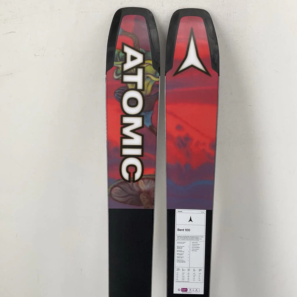 2026 Atomic Bent 100 w/ Atomic Strive 11 Demo Bindings - Image 7