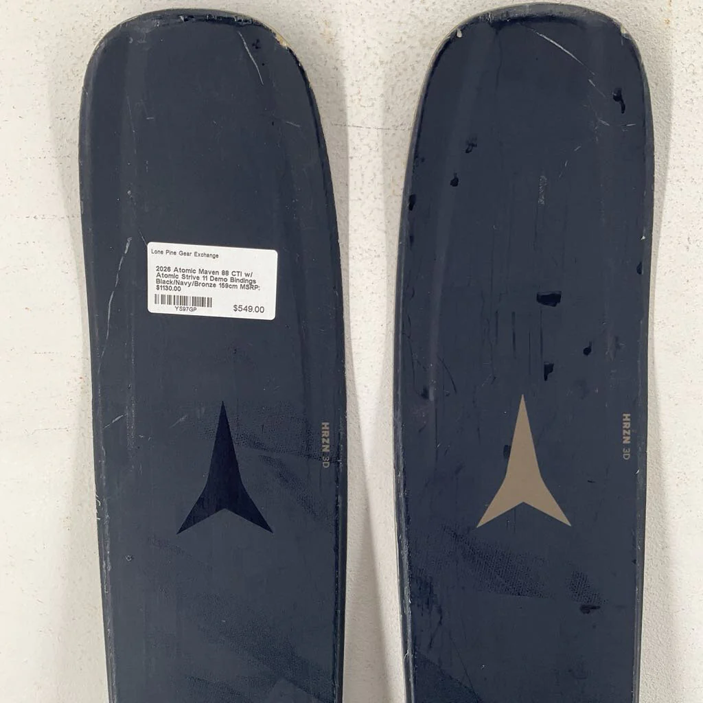2026 Atomic Maven 88 CTI w/ Atomic Strive 11 Demo Bindings - Image 15