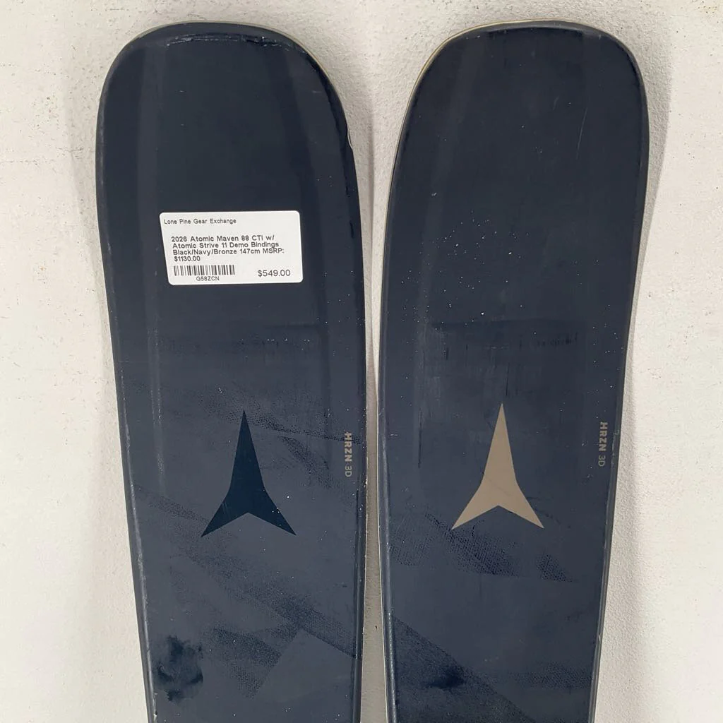 2026 Atomic Maven 88 CTI w/ Atomic Strive 11 Demo Bindings - Image 3