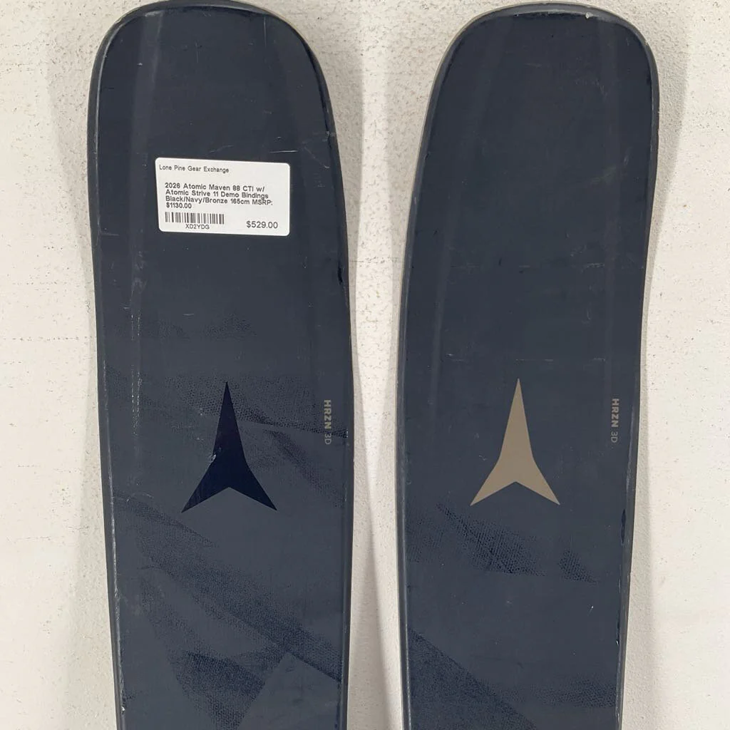 2026 Atomic Maven 88 CTI w/ Atomic Strive 11 Demo Bindings - Image 3