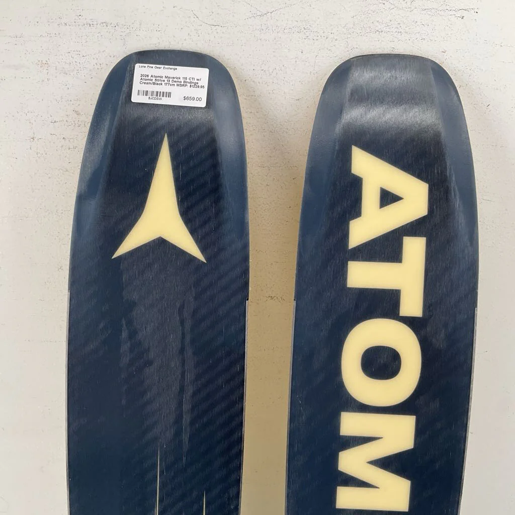2026 Atomic Maverick 115 CTI w/ Atomic Strive 13 Demo Bindings - Image 18