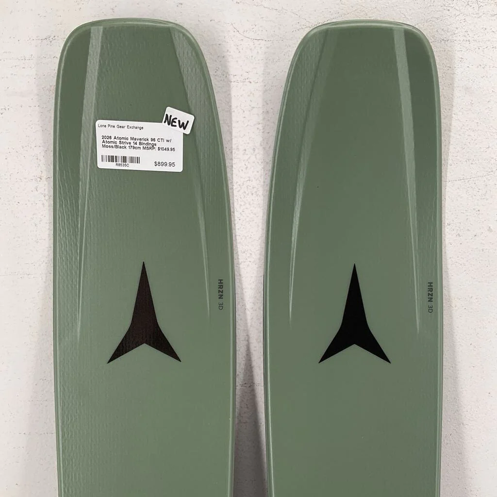 2026 Atomic Maverick 96 CTI w/ Atomic Strive 14 Bindings - Image 3