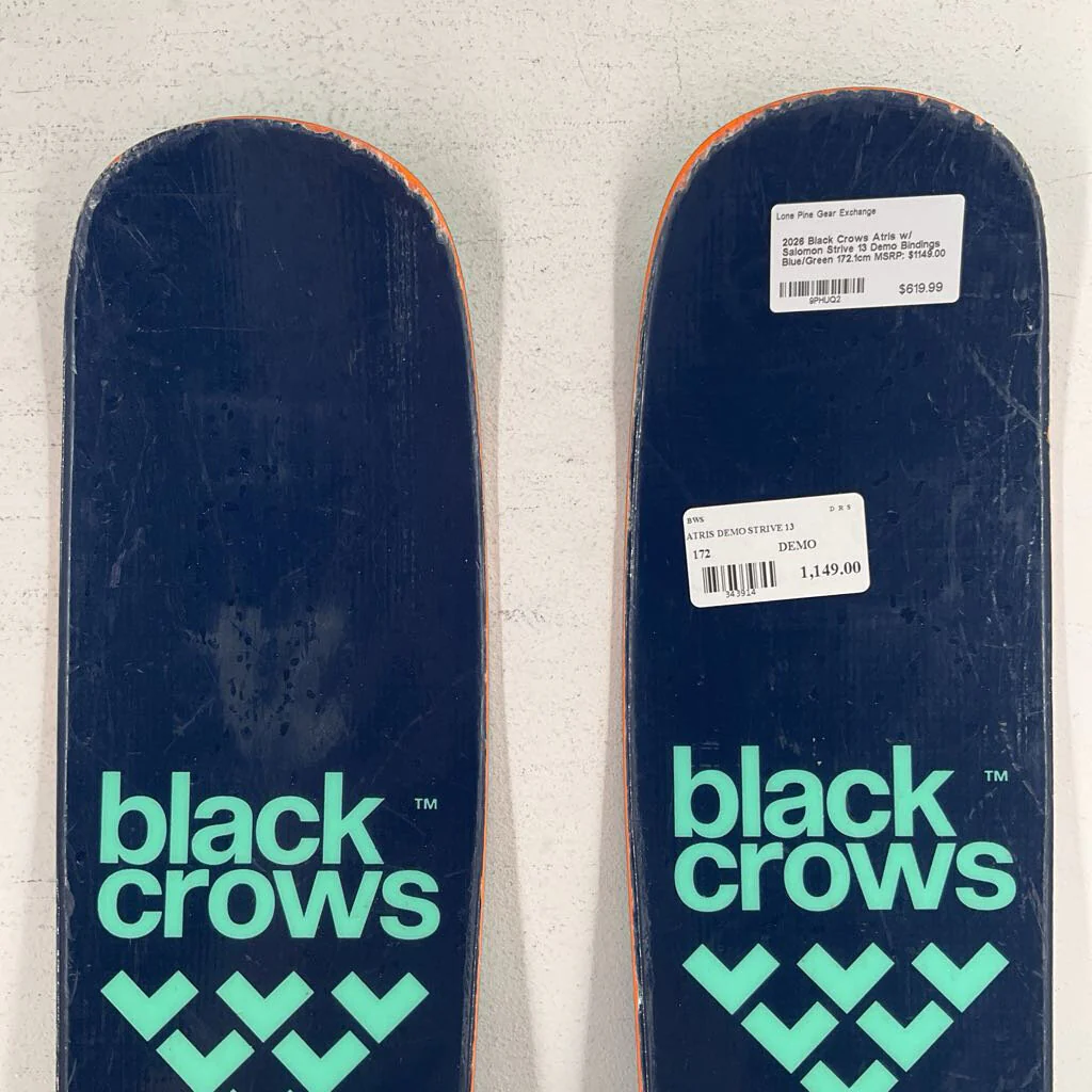 2026 Black Crows Atris w/ Salomon Strive 13 Demo Bindings - Image 5