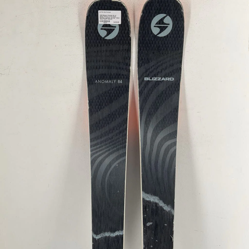 2026 Blizzard Anomaly 84 w/ Marker Griffon 13 TCX Demo Bindings *topsheet damage*