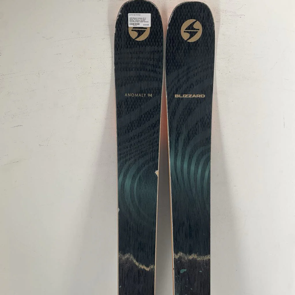 2026 Blizzard Anomaly 94 w/ Marker Griffon 13 TCX Demo Bindings *topsheet damage* - Image 9