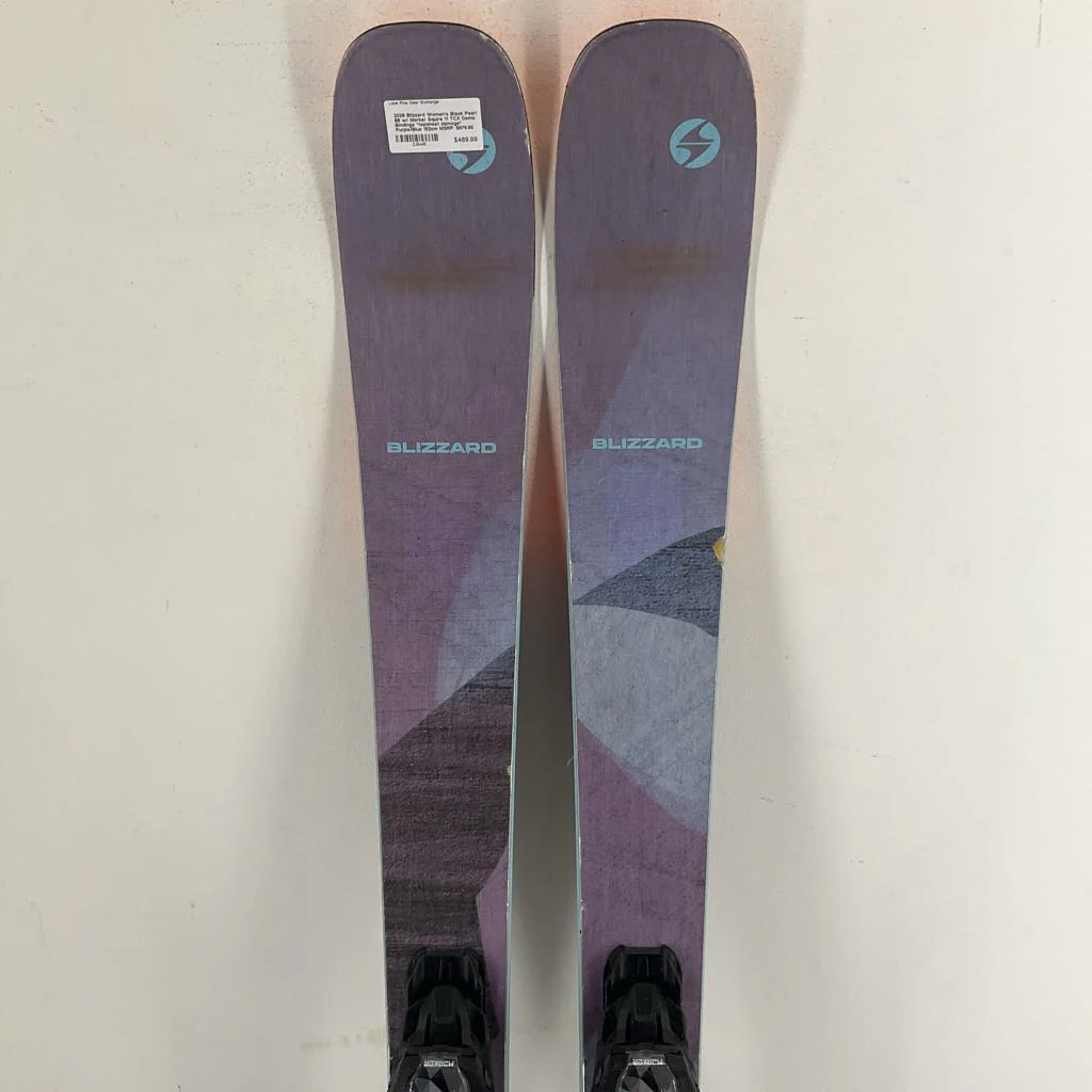 2026 Blizzard Women's Black Pearl 88 w/ Marker Squire 11 TCX Demo Bindings *topsheet damage* - Image 6