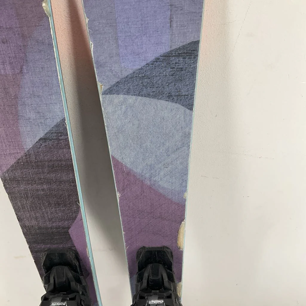 2026 Blizzard Women's Black Pearl 88 w/ Marker Squire 11 TCX Demo Bindings *topsheet repairs* - Image 12