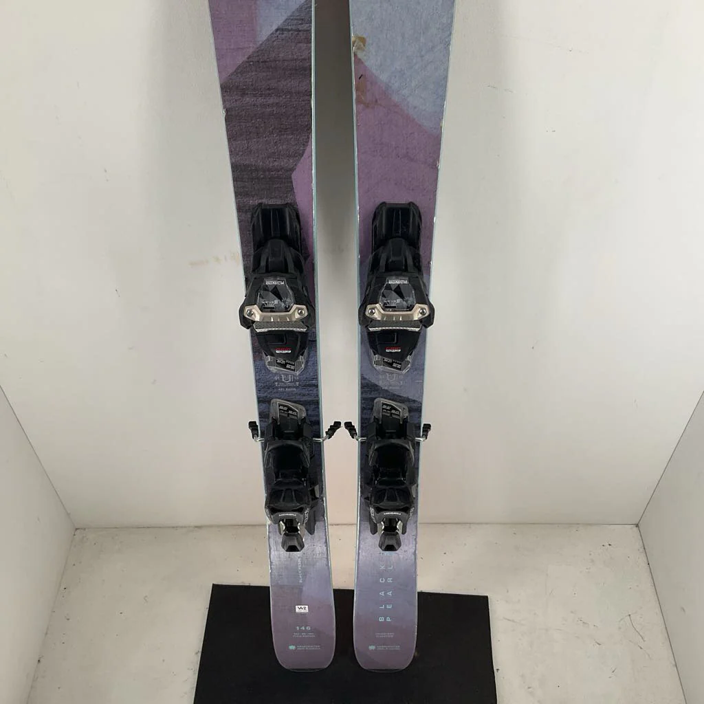2026 Blizzard Women's Black Pearl 88 w/ Marker Squire 11 TCX Demo Bindings *topsheet repairs* - Image 2