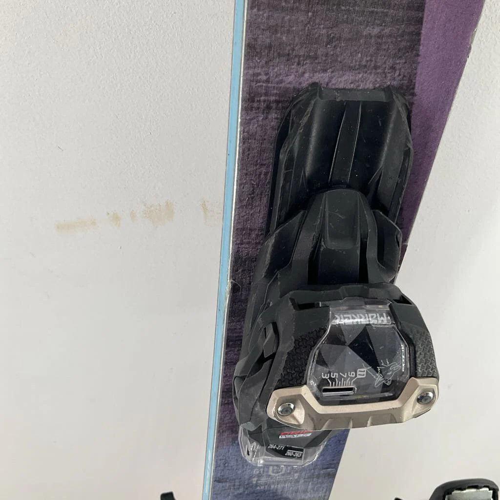 2026 Blizzard Women's Black Pearl 88 w/ Marker Squire 11 TCX Demo Bindings *topsheet repairs* - Image 6