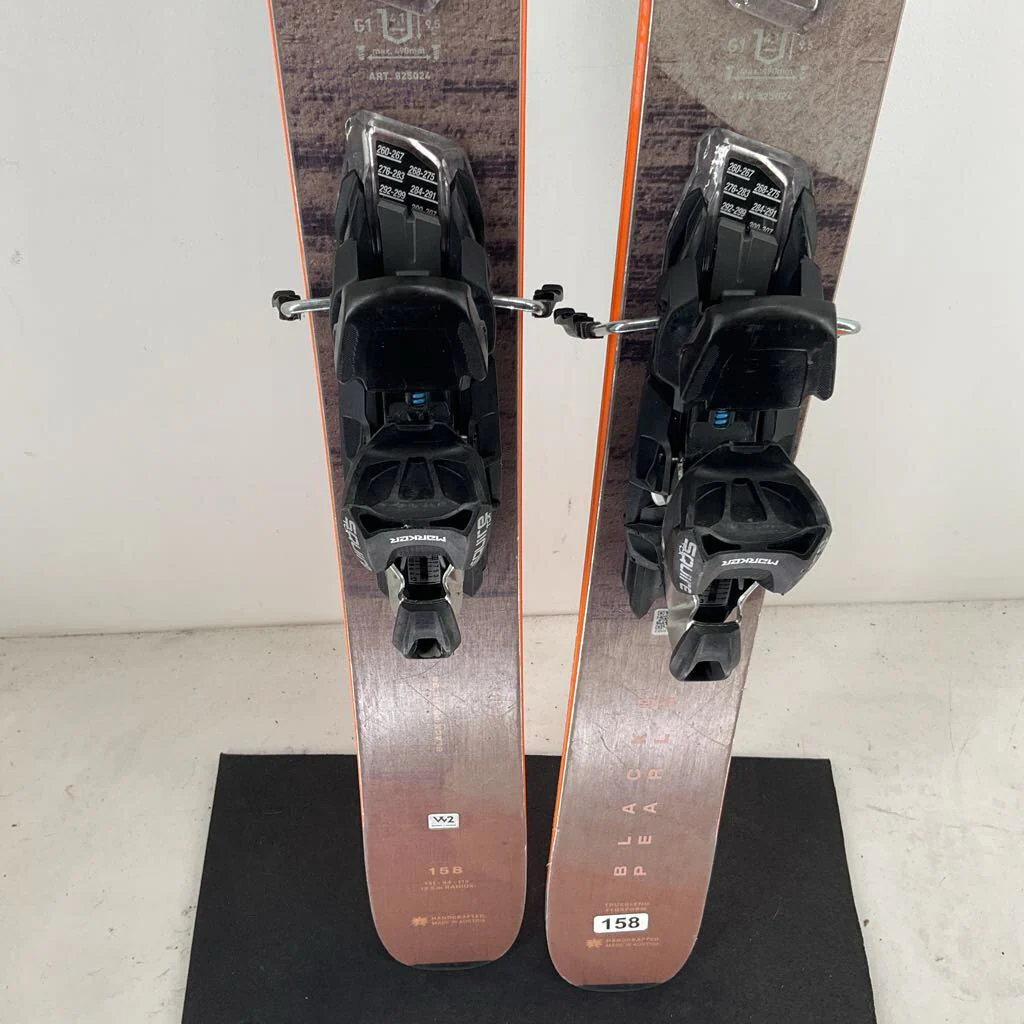 2026 Blizzard Women's Black Pearl 94 w/ Marker Squire 11 TCX Demo Bindings - Image 37