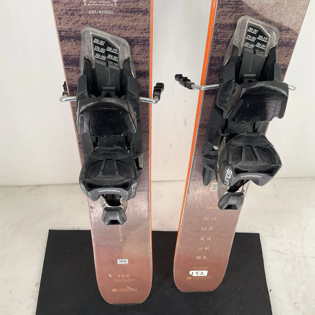 2026 Blizzard Women's Black Pearl 94 w/ Marker Squire 11 TCX Demo Bindings - Image 6