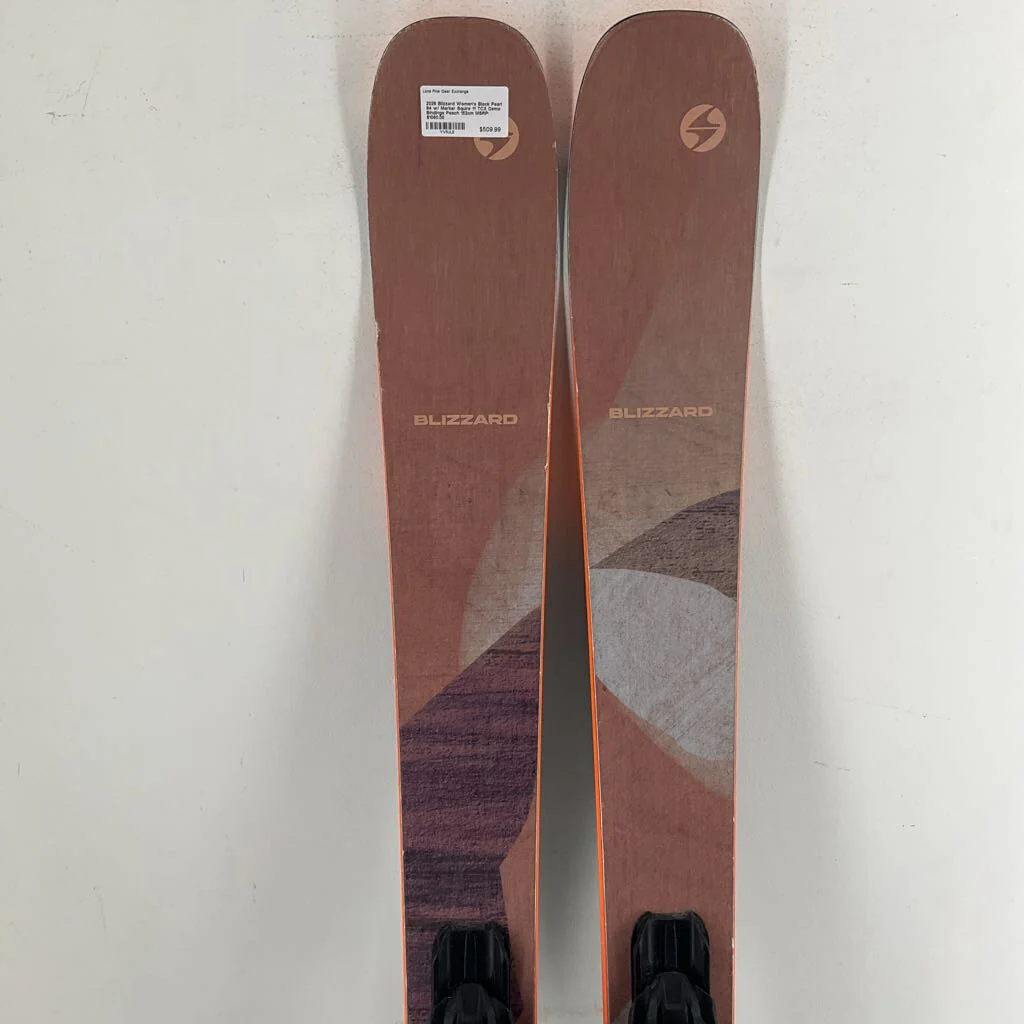 2026 Blizzard Women's Black Pearl 94 w/ Marker Squire 11 TCX Demo Bindings - Image 9
