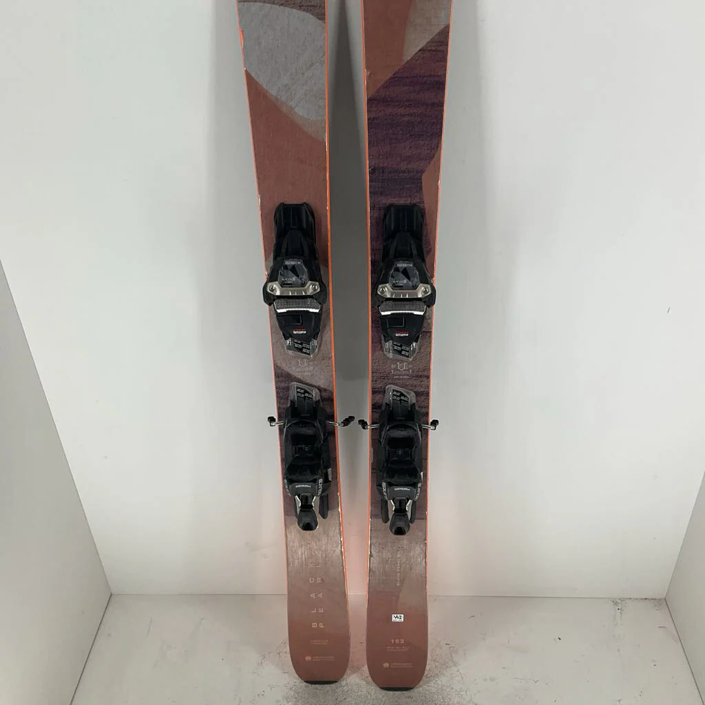 2026 Blizzard Women's Black Pearl 94 w/ Marker Squire 11 TCX Demo Bindings - Image 2