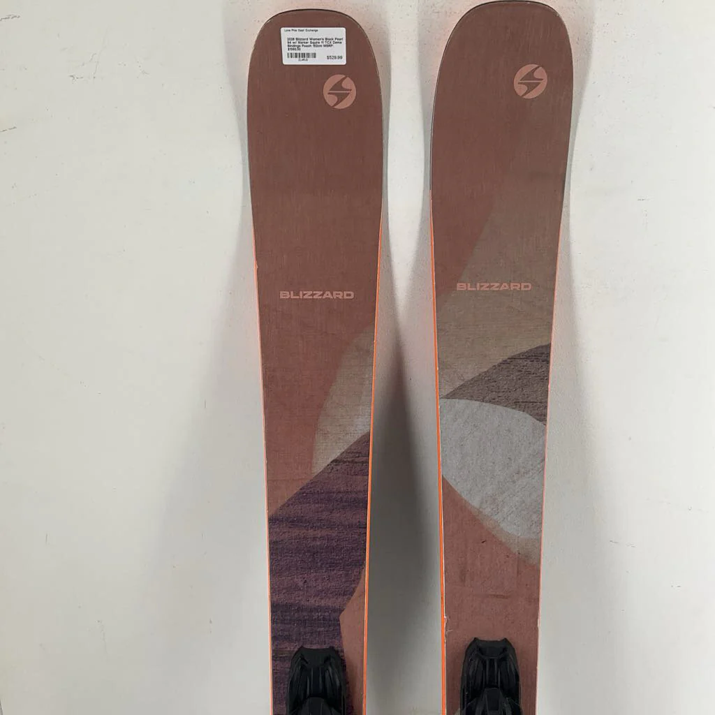 2026 Blizzard Women's Black Pearl 94 w/ Marker Squire 11 TCX Demo Bindings