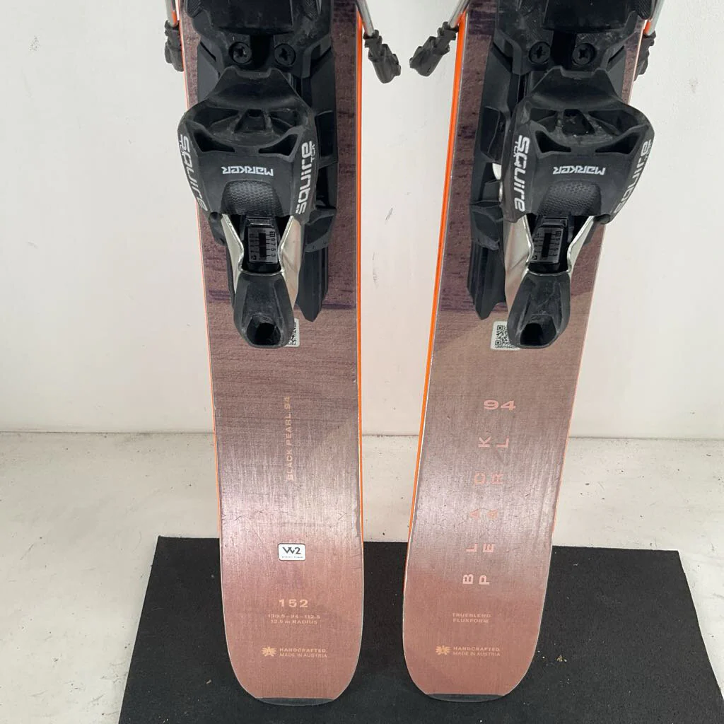 2026 Blizzard Women's Black Pearl 94 w/ Marker Squire 11 TCX Demo Bindings - Image 14
