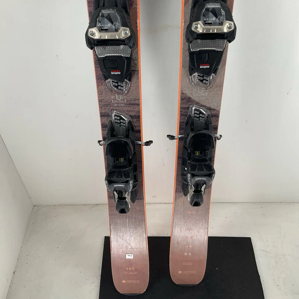 2026 Blizzard Women's Black Pearl 94 w/ Marker Squire 11 TCX Demo Bindings - Image 2