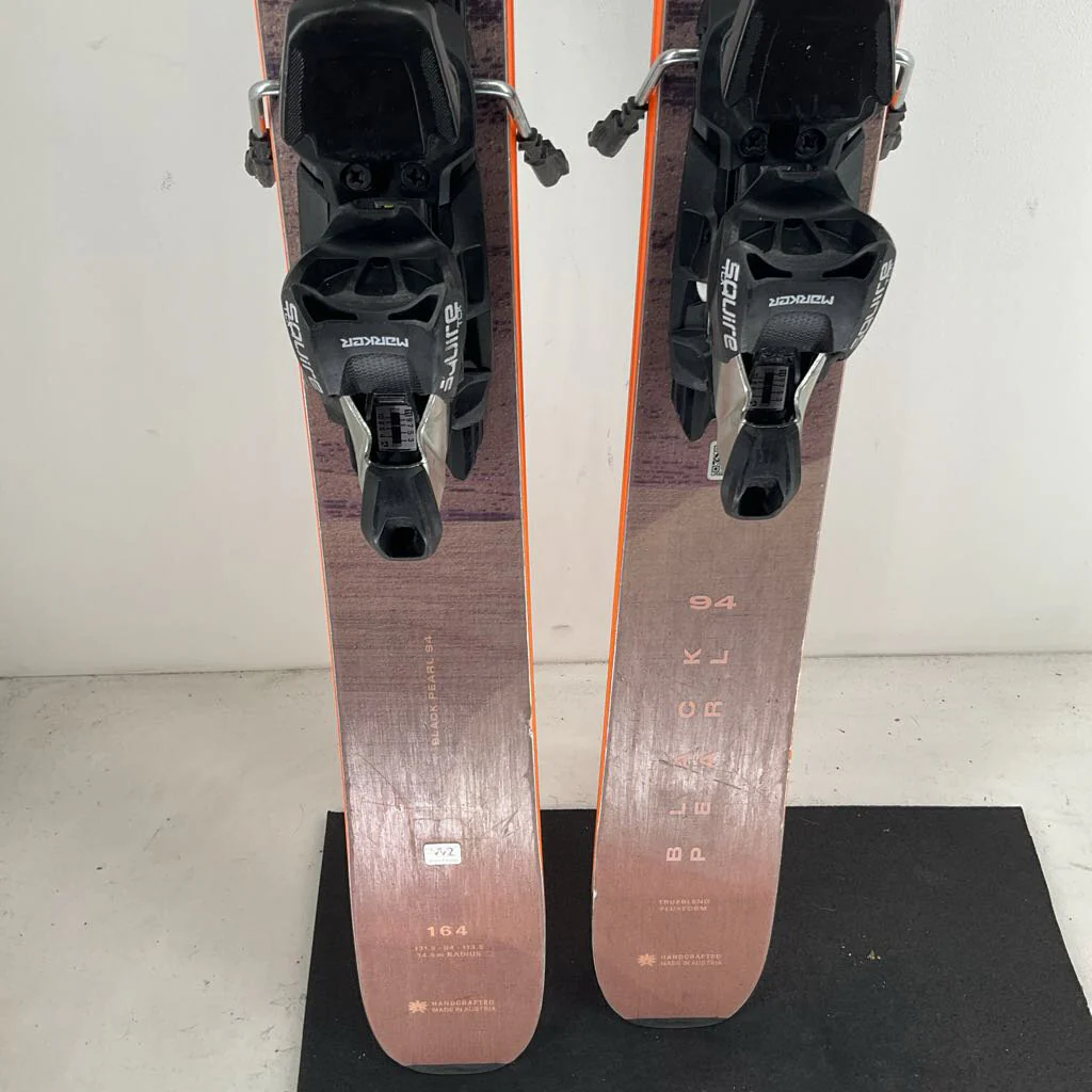 2026 Blizzard Women's Black Pearl 94 w/ Marker Squire 11 TCX Demo Bindings - Image 30