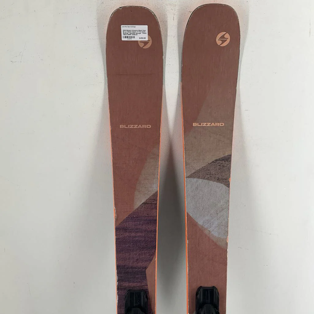 2026 Blizzard Women's Black Pearl 94 w/ Marker Squire 11 TCX Demo Bindings *topsheet damage* - Image 17