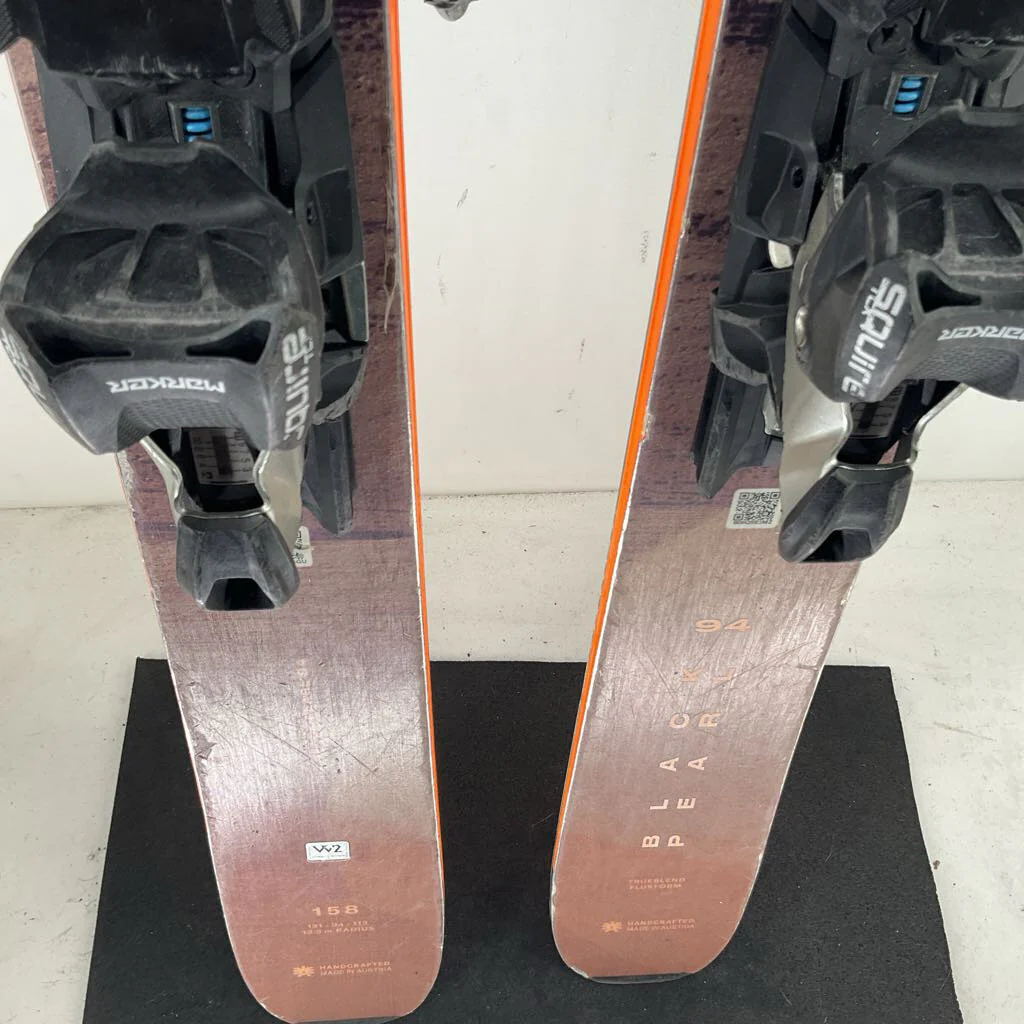 2026 Blizzard Women's Black Pearl 94 w/ Marker Squire 11 TCX Demo Bindings *topsheet damage* - Image 22