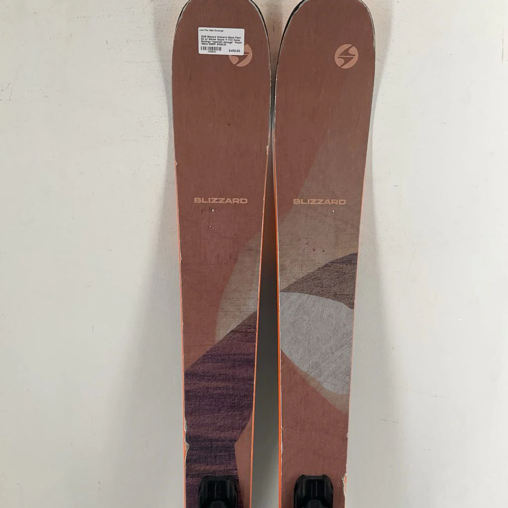 2026 Blizzard Women's Black Pearl 94 w/ Marker Squire 11 TCX Demo Bindings *topsheet damage* - Image 25
