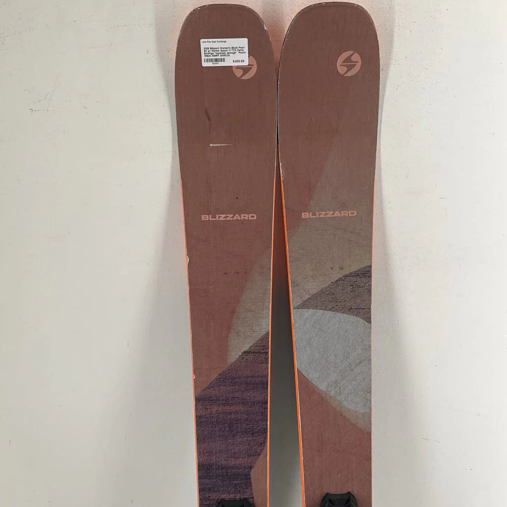 2026 Blizzard Women's Black Pearl 94 w/ Marker Squire 11 TCX Demo Bindings *topsheet damage* - Image 32
