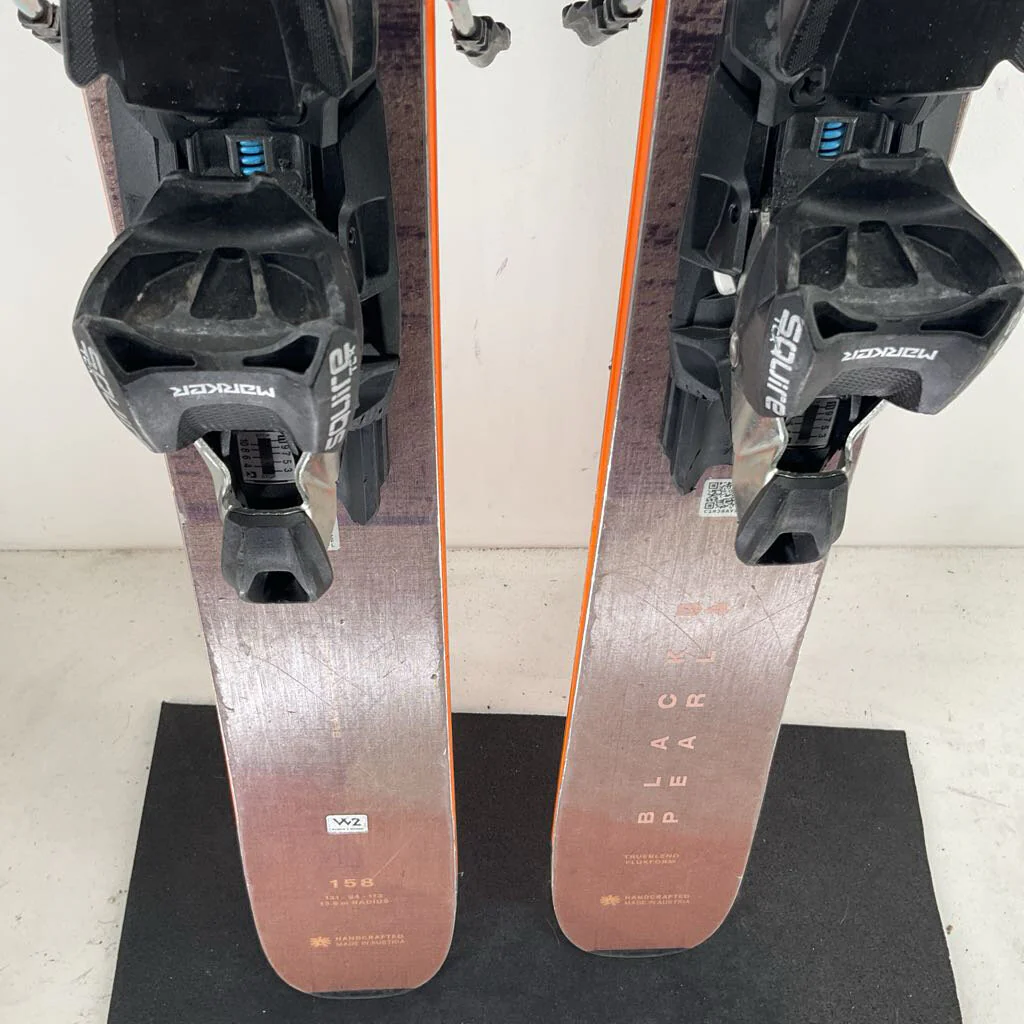 2026 Blizzard Women's Black Pearl 94 w/ Marker Squire 11 TCX Demo Bindings *topsheet damage* - Image 37