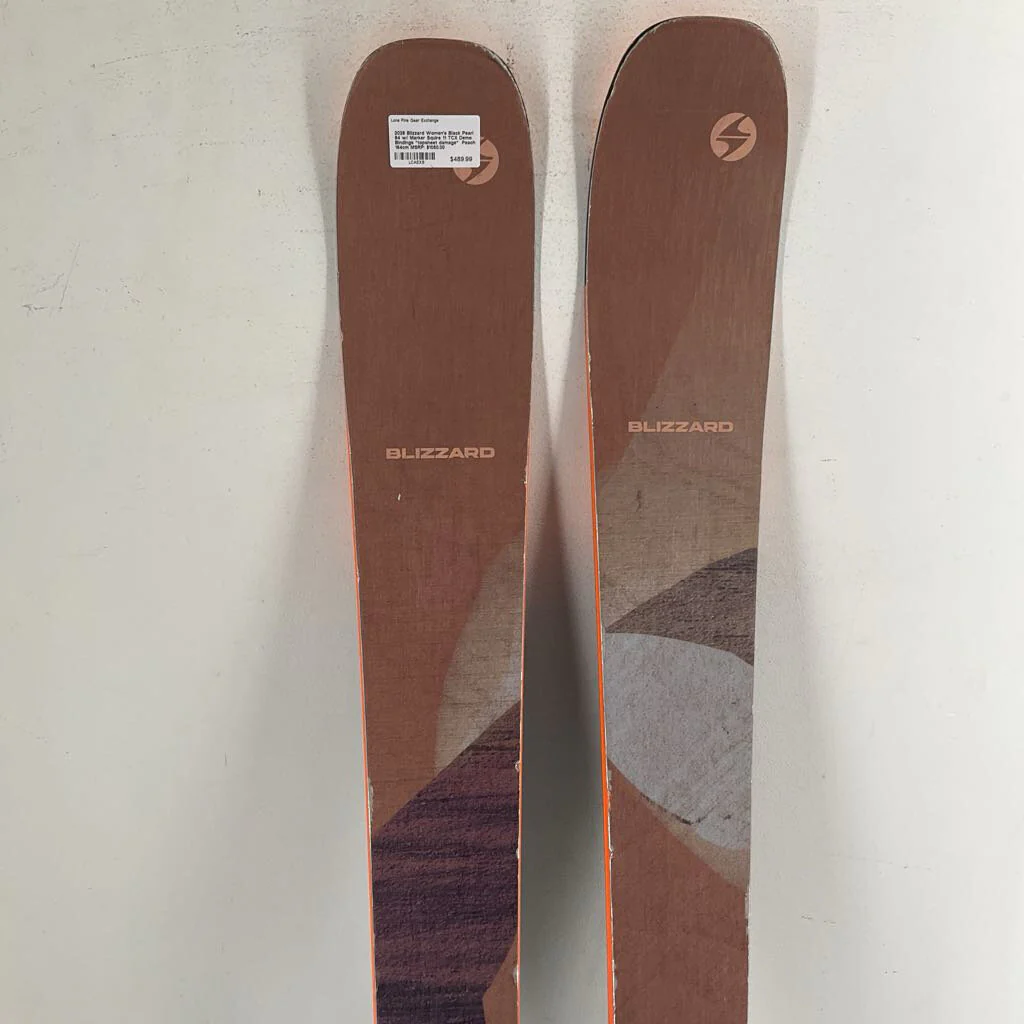 2026 Blizzard Women's Black Pearl 94 w/ Marker Squire 11 TCX Demo Bindings *topsheet damage* - Image 41