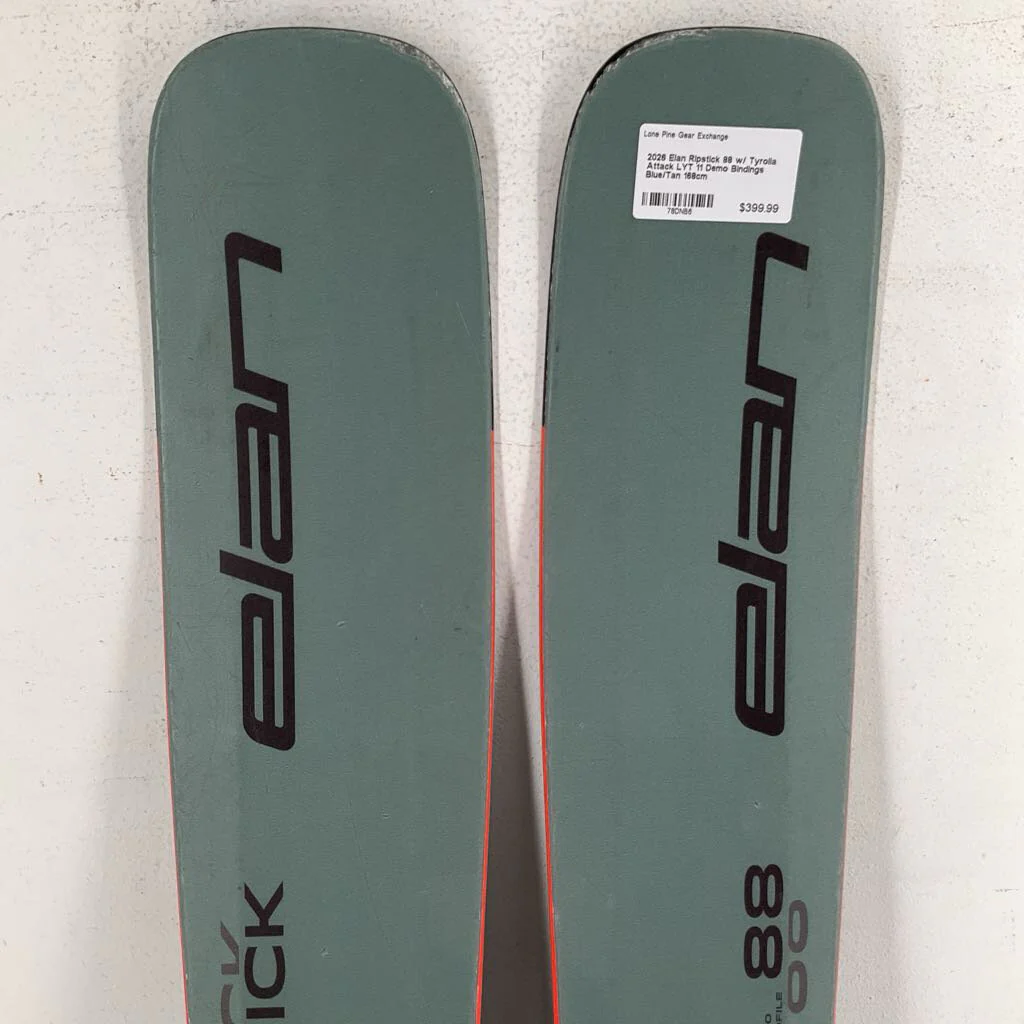 2026 Elan Ripstick 88 w/ Tyrolia Attack LYT 11 Demo Bindings - Image 35