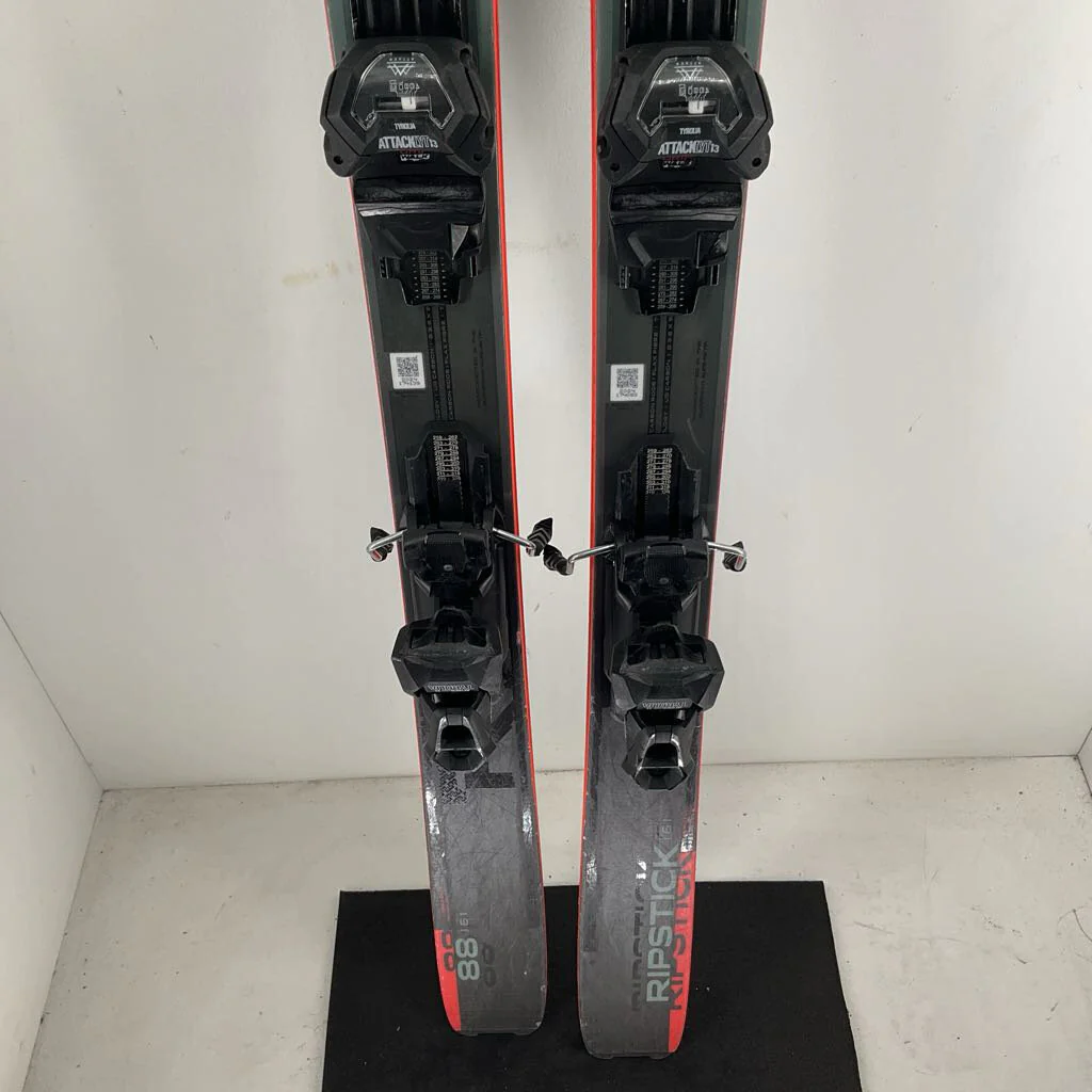 2026 Elan Ripstick 88 w/ Tyrolia Attack LYT 11 Demo Bindings *Topsheet Damage* - Image 2