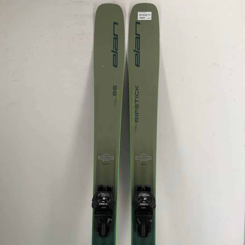 2026 Elan Ripstick 96 w/ Tyrolia Attack 13 Demo Bindings *Topsheet damage* - Image 13