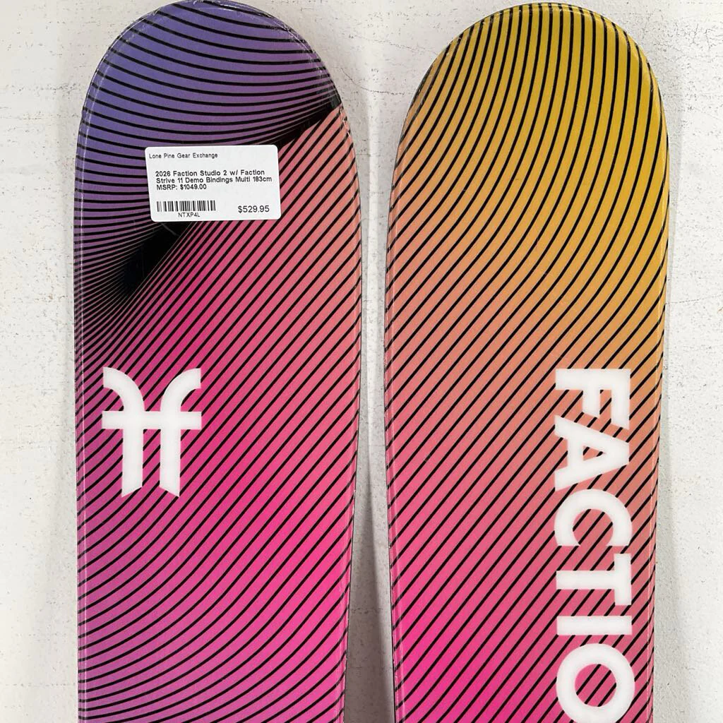 2026 Faction Studio 2 w/ Faction Strive 11 Demo Bindings - Image 3