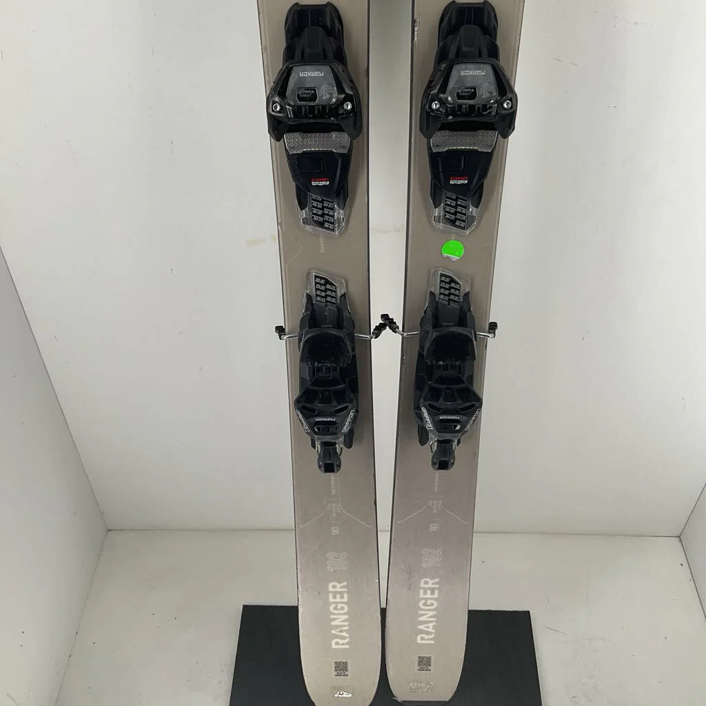 2026 Fischer Ranger 102 w/ Marker Griffon 13 Demo Bindings - Image 2
