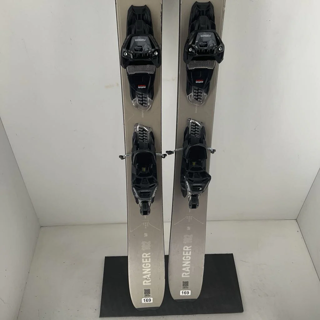 2026 Fischer Ranger 102 w/ Marker Griffon 13 Demo Bindings *Epoxied Tip* - Image 2