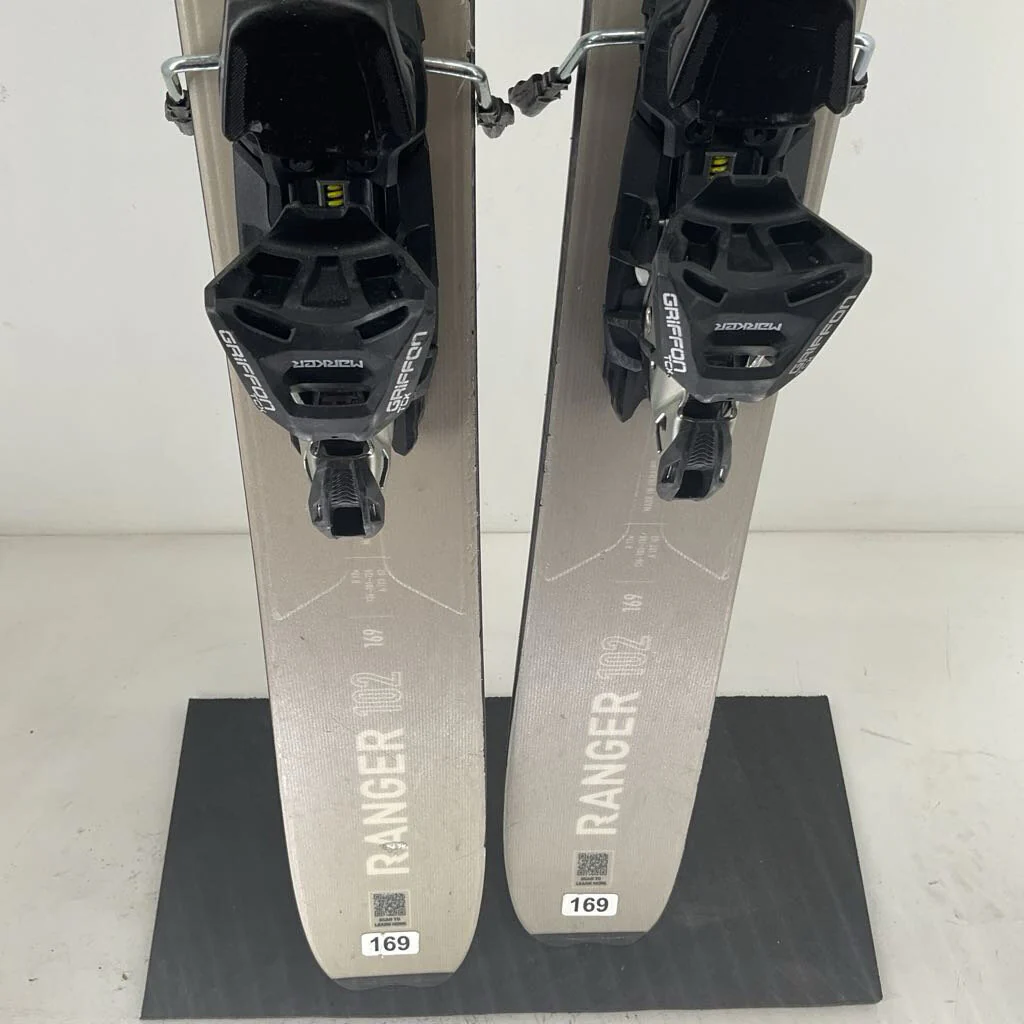 2026 Fischer Ranger 102 w/ Marker Griffon 13 Demo Bindings *Epoxied Tip* - Image 6