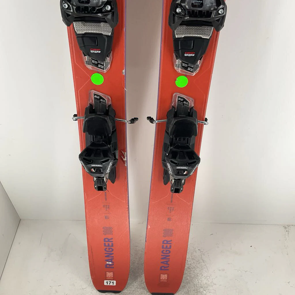 2026 Fischer Ranger 108 w/ Marker Griffon 13 Demo Bindings - Image 2