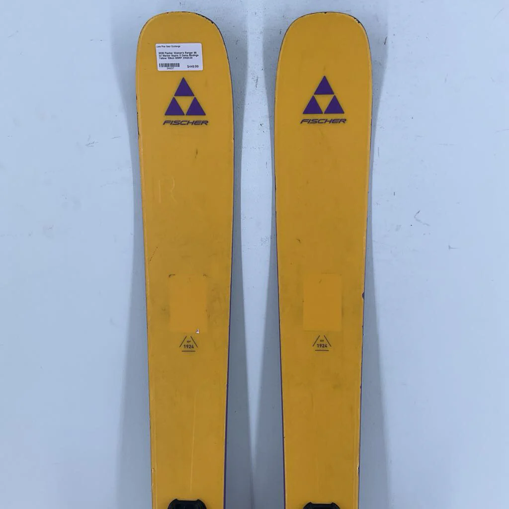 2026 Fischer Women's Ranger 96 w/ Marker Squire 11 Demo Bindings