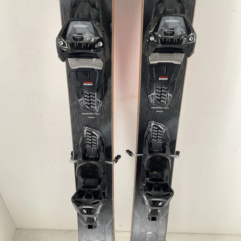 2026 K2 Mindbender 99Ti w/ Marker Griffon 13 Demo Bindings *Top Sheet Damage* - Image 5