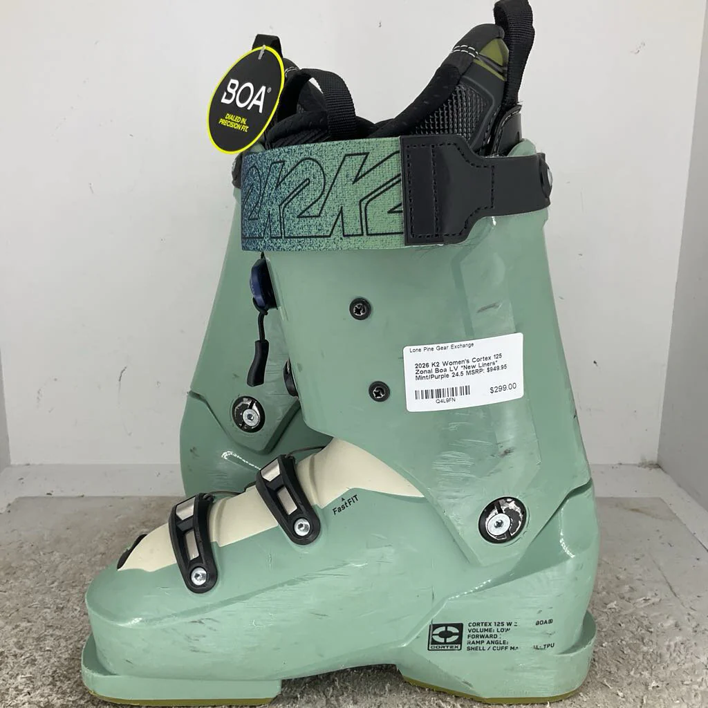 2026 K2 Women's Cortex 125 Zonal Boa LV *New Liners* - Image 2