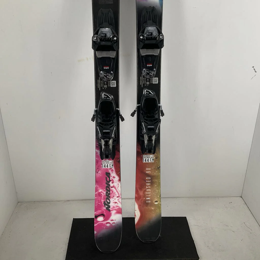 2026 Nordica Unleashed 90 w/ Marker Griffon TCX Demo Bindings - Image 2