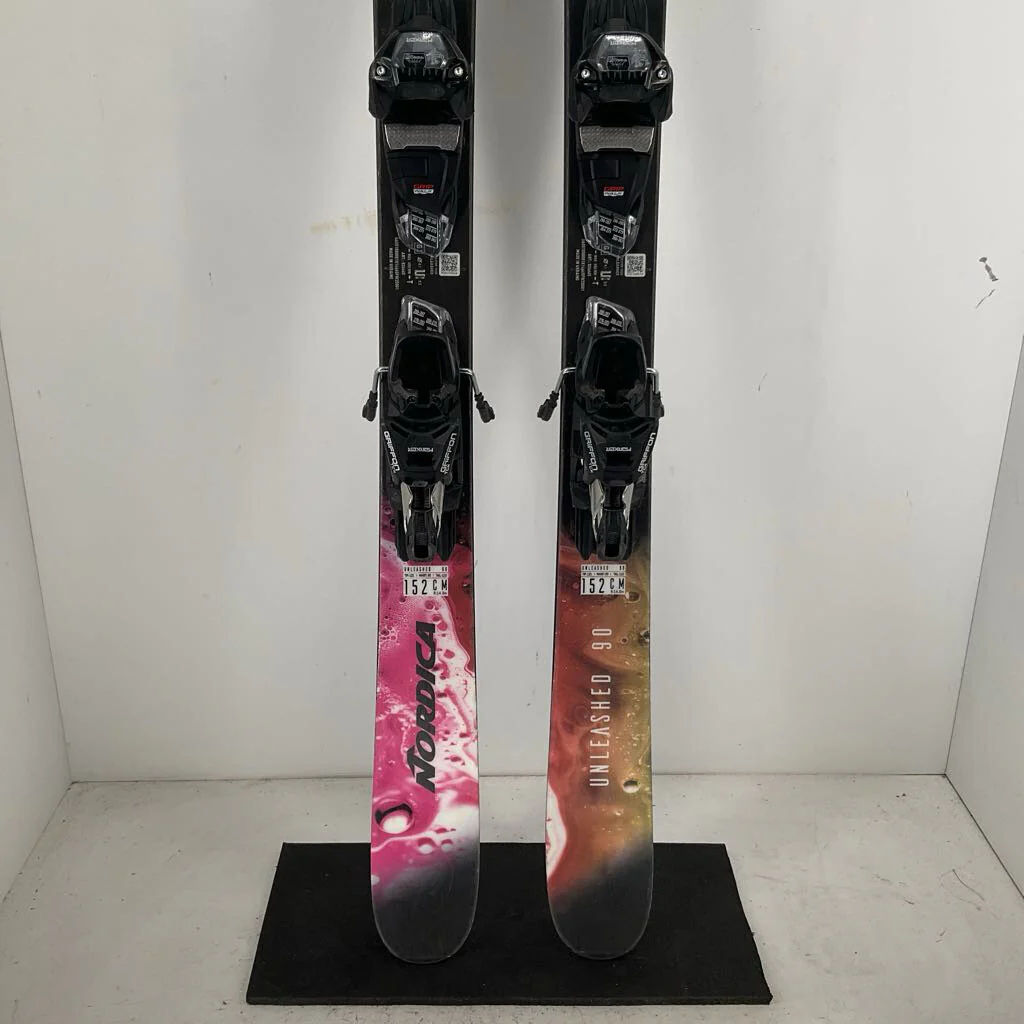 2026 Nordica Unleashed 90 w/ Marker Griffon TCX Demo Bindings - Image 6