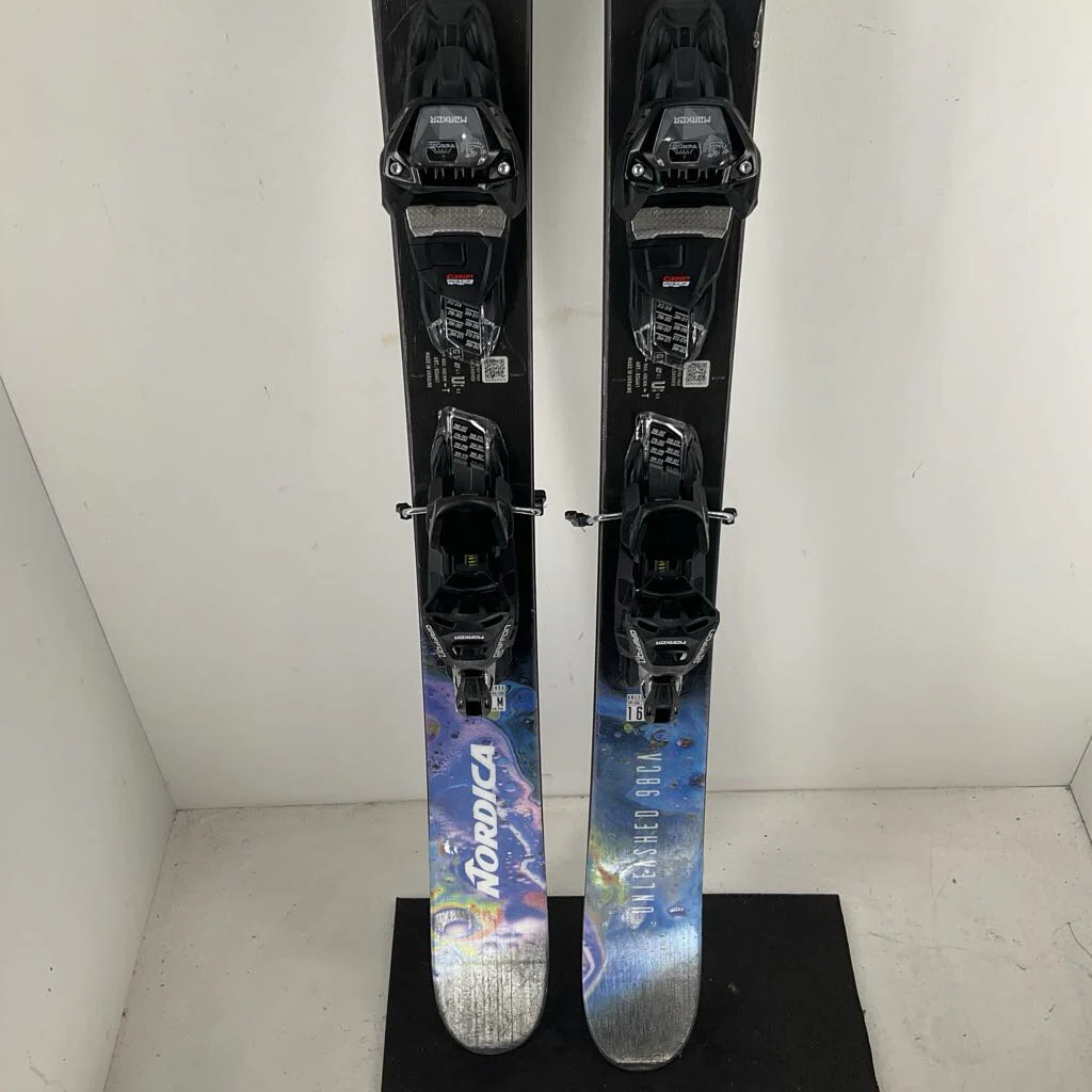 2026 Nordica Unleashed 98 CA w/ Marker Griffon 13 Demo Bindings - Image 10