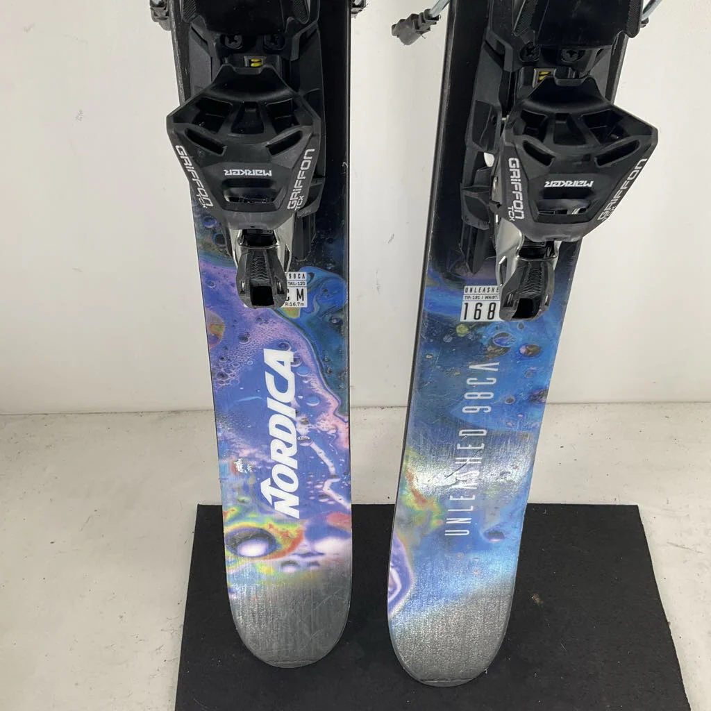 2026 Nordica Unleashed 98 CA w/ Marker Griffon 13 Demo Bindings - Image 14