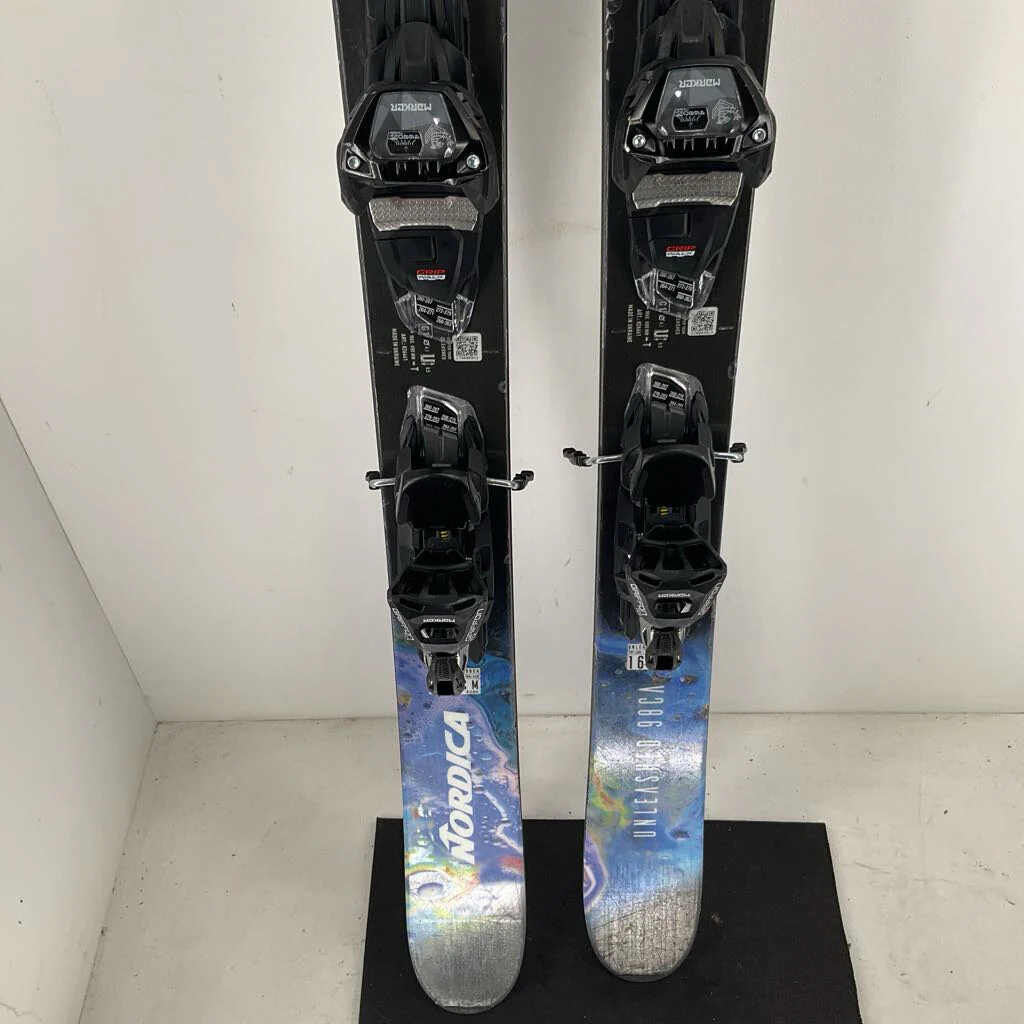 2026 Nordica Unleashed 98 CA w/ Marker Griffon 13 Demo Bindings - Image 2